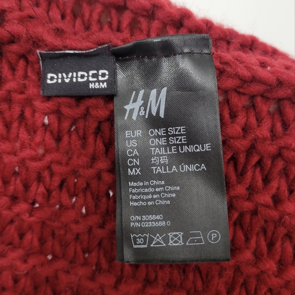 💛[3/$15] H&M Chunky Knit Infinity Circle Scarf - Picture 3 of 3